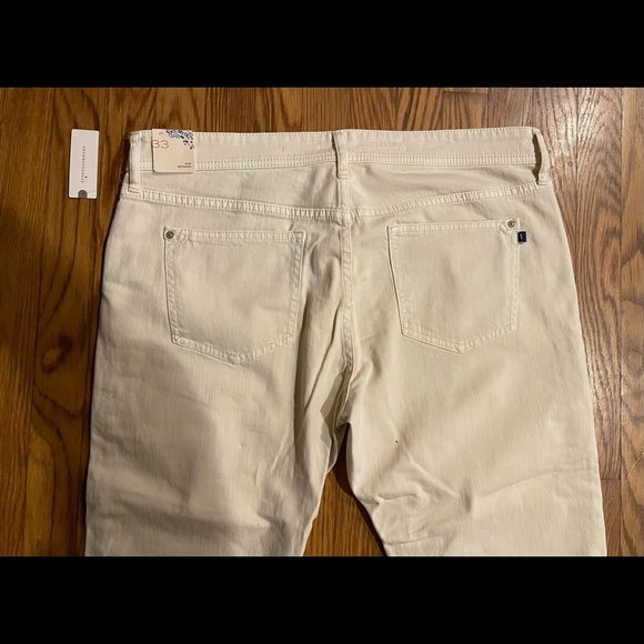 Pilcro NWT Ivory Multi Color-Accented Slim Boyfriend Jeans in 33 - Picture 13 of 14